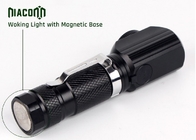 Rechargeable Military Led Flashlight With 90 Degree Angle Magnetic Base
